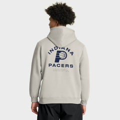 Indiana Pacers Crossover Collection Blocked Shot Premium Pullover Hoodie Off White | Fanatics US