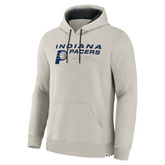 Indiana Pacers Crossover Collection Blocked Shot Premium Pullover Hoodie Off White | Fanatics US
