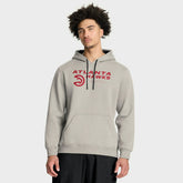Atlanta Hawks Crossover Collection Blocked Shot Premium Pullover Hoodie Off White | Fanatics for sale