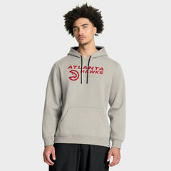 Atlanta Hawks Crossover Collection Blocked Shot Premium Pullover Hoodie Off White | Fanatics for sale