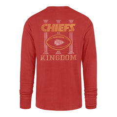 47 brand Kansas City Chiefs '47 Regional Backer Franklin Long Sleeve T-Shirt Red