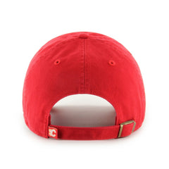 Calgary Flames '47 Core Logo Clean Up Adjustable Hat - Red - NHL 202798786