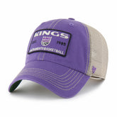 Sacramento Kings '47 Wabash Patch Clean Up Adjustable Hat Purple/Tan | 47 brand online