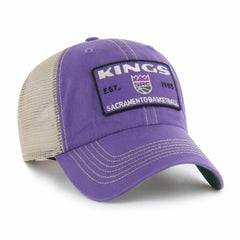 Sacramento Kings '47 Wabash Patch Clean Up Adjustable Hat Purple/Tan | 47 brand online