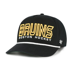 Boston Bruins '47 Byline Hitch Adjustable Hat - Black - NHL 202801563
