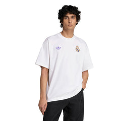 Real Madrid Lifestyler T-Shirt White - Adidas