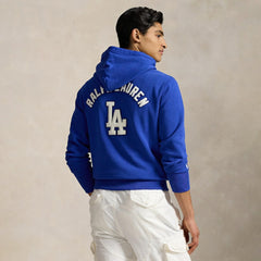 Dodgers Polo Ralph Lauren Fleece Hoodie - Royal - MLB Discount