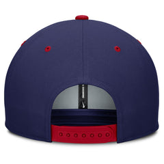 Atlanta Braves Nike Cooperstown Collection Pro Dri-FIT Snapback Hat - Navy/Red - Nike Sale