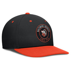 Baltimore Orioles Nike Cooperstown Collection Pro Dri-FIT Snapback Hat - Black/Orange - Nike Online