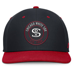 Chicago White Sox Nike Cooperstown Collection Pro Dri-FIT Snapback Hat - Navy/Red - Nike Lifestyle