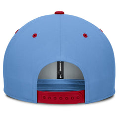 St. Louis Cardinals Nike Cooperstown Collection Pro Dri-FIT Snapback Hat - Light Blue/Red - Nike Discount