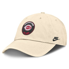 Cincinnati Reds Nike Cooperstown Collection Club Adjustable Hat - Natural - Nike Discount