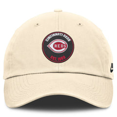 Cincinnati Reds Nike Cooperstown Collection Club Adjustable Hat - Natural - Nike Discount
