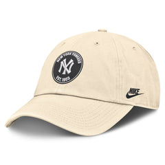 New York Yankees Nike Cooperstown Collection Club Adjustable Hat - Natural - Nike on Sale