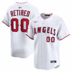 Los Angeles Angels Nike Home Limited Pick-A-Player Retired Roster Jersey - White - Nike Discount