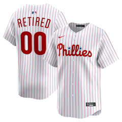 Philadelphia Phillies Nike Home Limited Pick-A-Player Retired Roster Jersey - White - Nike Sale