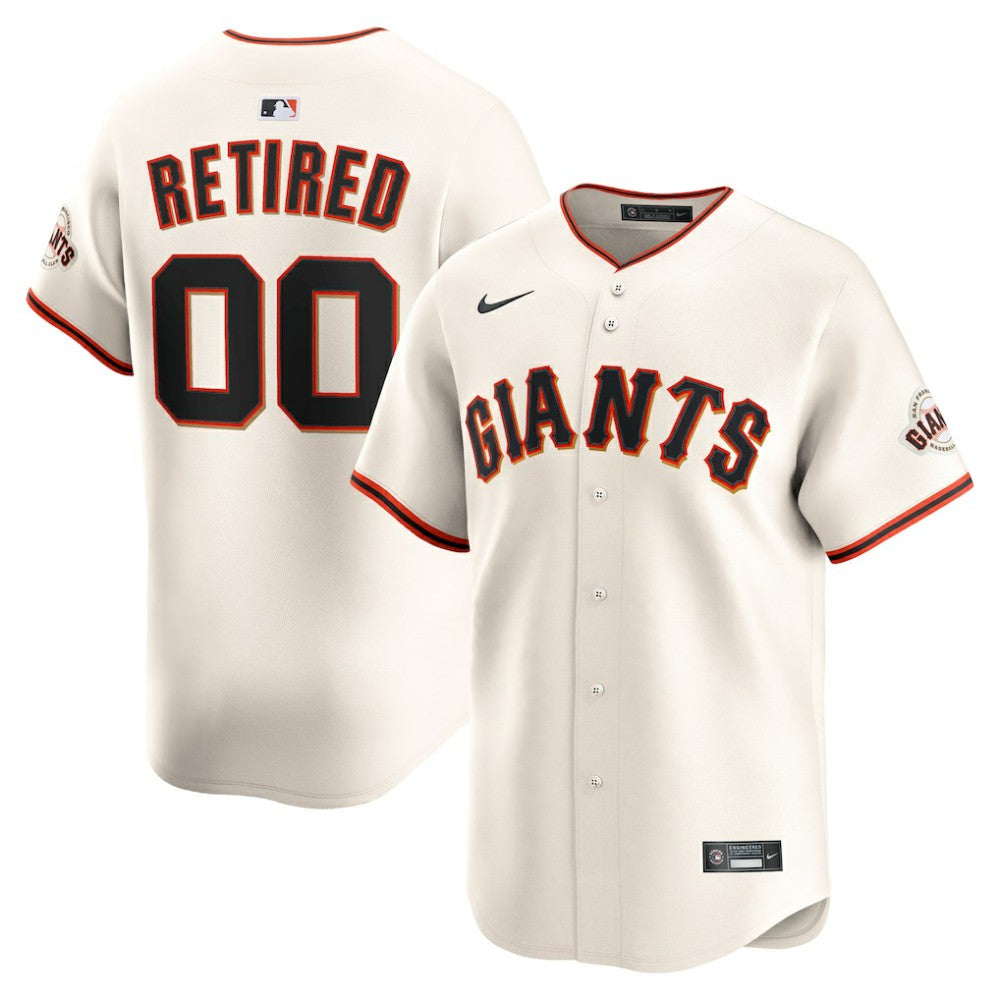 San Francisco Giants Nike Home Limited Pick-A-Player Retired Roster Jersey - Cream - Nike Discount