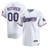 Texas Rangers Nike Home Limited Pick-A-Player Retired Roster Jersey - White - Nike Sale