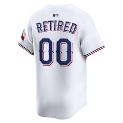 Texas Rangers Nike Home Limited Pick-A-Player Retired Roster Jersey - White - Nike Sale