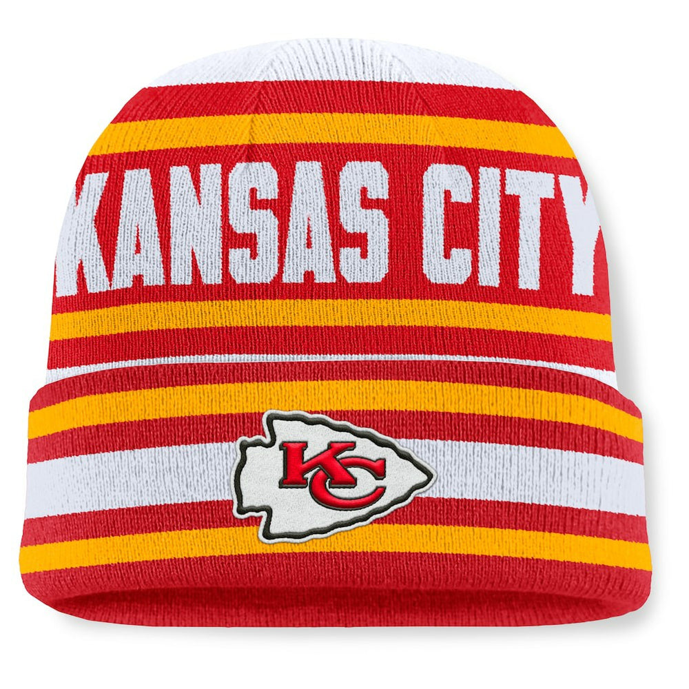 Fanatics Kansas City Chiefs Center Cuffed Knit Hat Red