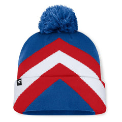 Fanatics Buffalo Bills Women's Cornerback Cuffed Knit Hat with Pom Royal