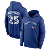 Anthony Santander Toronto Blue Jays Nike Name & Number Performance Pullover Hoodie - Royal - Nike Online