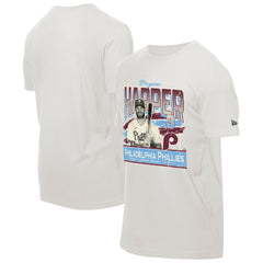 Bryce Harper Philadelphia Phillies New Era Batter Up T-Shirt - Cream - New Era Sale