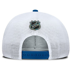 New York Rangers Fanatics Centennial Authentic Pro Structured Trucker Adjustable Hat - Blue/White - NHL 202815535