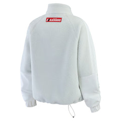 Chicago Blackhawks WEAR by Erin Andrews Women's Polar Fleece Quarter-Zip Jacket - Gray - NHL 202830794