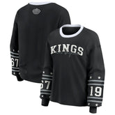 Los Angeles Kings WEAR by Erin Andrews Women's Long-Sleeve Sport T-Shirt - Black - NHL 202830806
