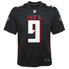 Nike Michael Penix Jr. Atlanta Falcons Youth Team Game Jersey Black