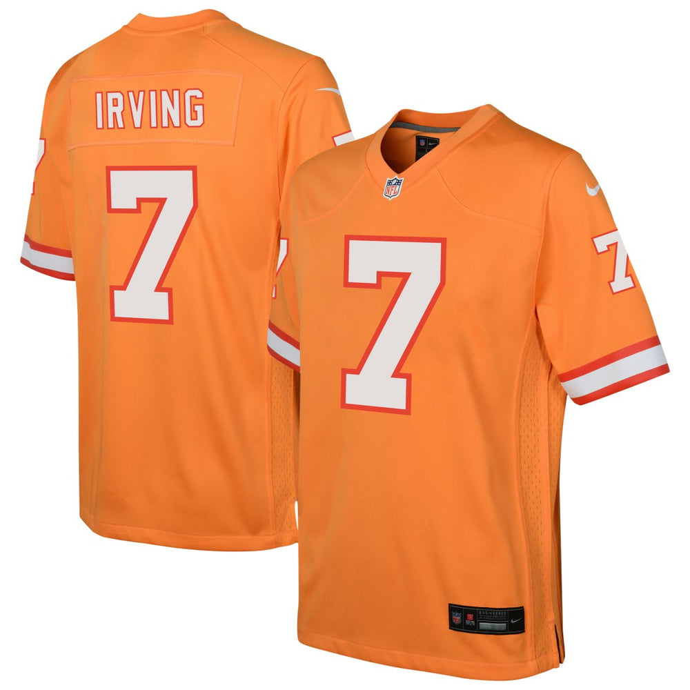 Nike Bucky Irving Tampa Bay Buccaneers Youth Alternate Game Jersey Orange