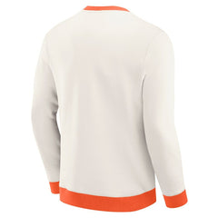 Philadelphia Flyers Darius Rucker Collection by Fanatics Colorblock Pullover Sweatshirt - Cream - NHL 202831250