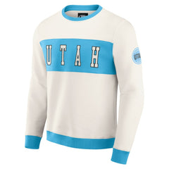 Utah Hockey Club Darius Rucker Collection by Fanatics Colorblock Pullover Sweatshirt - Cream - NHL 202831255