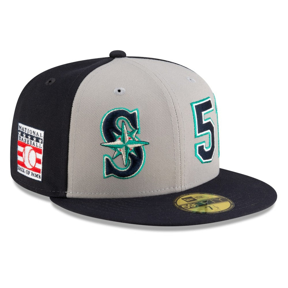 Ichiro Suzuki Seattle Mariners New Era 2025 Baseball Hall of Fame 59FIFTY Fitted Hat - Navy/Gray - New Era Lifestyle