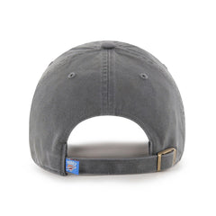 Oklahoma City Thunder '47 Core Logo Clean Up Adjustable Hat Charcoal | 47 brand online