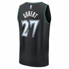 Rudy Gobert Minnesota Timberwolves Fastbreak Jersey Classic Edition Black | Fanatics Near Me