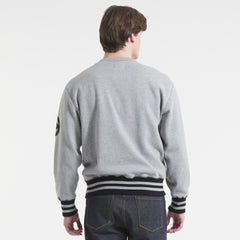 Montreal Canadiens Todd Snyder by Fanatics Relaxed Canadian Fleece Crew - Athletic Heather Gray - NHL 202846092