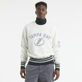 Tampa Bay Lightning Todd Snyder by Fanatics Relaxed Canadian Fleece Crew - Heather Gray - NHL 202846093
