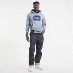 Montreal Canadiens Todd Snyder by Fanatics Relaxed Canadian Fleece Hoodie - Gray - NHL 202846104