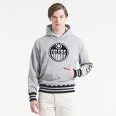 Edmonton Oilers Todd Snyder by Fanatics Relaxed Canadian Fleece Hoodie - Athletic Heather Gray - NHL 202846111