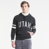 Utah Mammoth Todd Snyder by Fanatics Cashmere Hooded Sweater - Heather Black - NHL 202846119