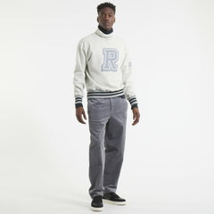 New York Rangers Todd Snyder by Fanatics Relaxed Canadian Fleece Turtleneck - Heather Gray - NHL 202846137