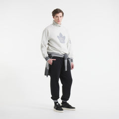 Toronto Maple Leafs Todd Snyder by Fanatics Relaxed Canadian Fleece Turtleneck - Heather Gray - NHL 202846139