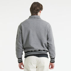 Chicago Blackhawks Todd Snyder by Fanatics Relaxed Canadian Fleece Turtleneck - Dark Heather Gray - NHL 202846140