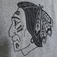 Chicago Blackhawks Todd Snyder by Fanatics Relaxed Canadian Fleece Turtleneck - Dark Heather Gray - NHL 202846140