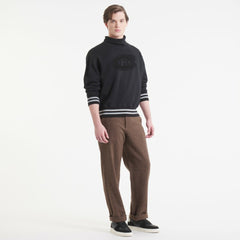 Montreal Canadiens Todd Snyder by Fanatics Relaxed Canadian Fleece Turtleneck - Black - NHL 202846141