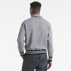 Utah Mammoth Todd Snyder by Fanatics Relaxed Canadian Fleece Turtleneck - Dark Heather Gray - NHL 202846143