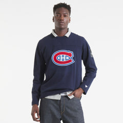 Montreal Canadiens Todd Snyder by Fanatics Heavyweight Football Jersey - Navy - NHL 202846154