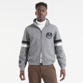 Edmonton Oilers Todd Snyder by Fanatics Full-Zip Fleece - Dark Heather Gray - NHL 202846161